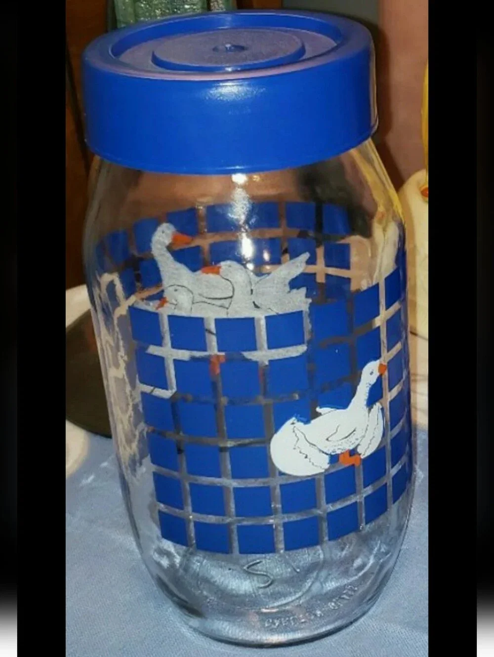 Carlton vintage blue